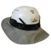 Safety Helmet Accessory - Safety Helmet Lt Grey Sun Brim - Image 2