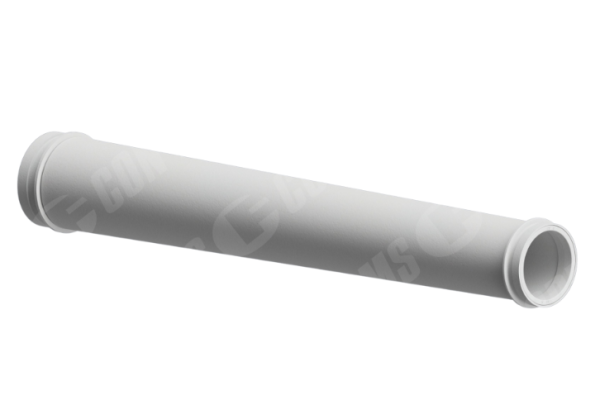 CCI-Lined Reducer - Reducer | CCI-Lined | ID: DN150/5.75" Euro Female CCI - DN125/4.8" Hevi-Duty | OAL: 57.5" / 1461mm