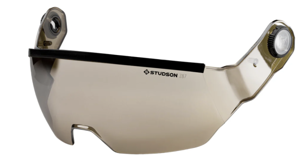 Safety Helmet - Safety Helmet, Eye Shield, Silver Mirror