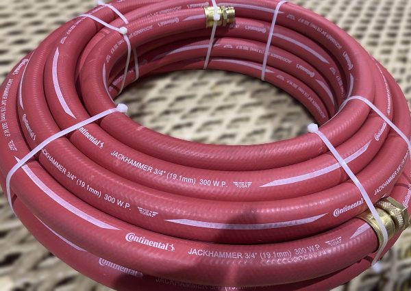 Garden Hose - ¾” Contitech Heavy Duty Red Garden Hose 300psi, 50ft length, M/F GHT ends