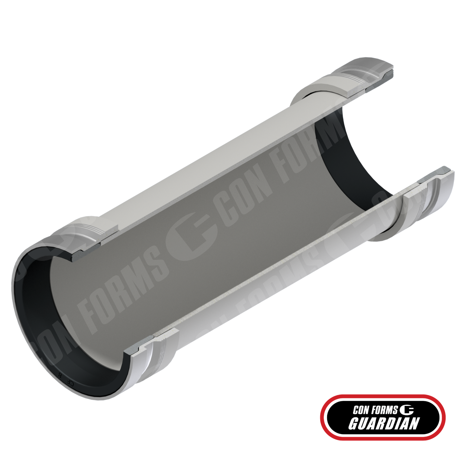 Guardian Boom Pipe - Boom Pipe | ID: DN125/4.8" | OAL: 96.62" | WT: Super 7 GA (0.188") | Metric | HT - Image 2