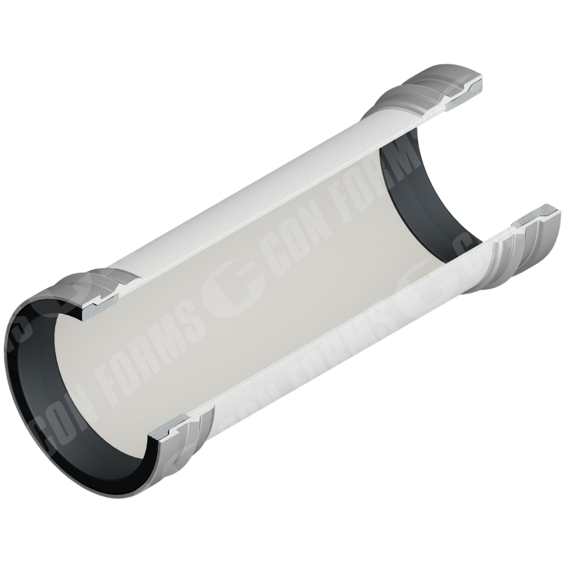 Advantage UL Boom Pipe - Boom Pipe | ID: DN125/4.8" | OAL: 92.12" | WT:2.2mm + 1.8mm | Metric - Image 2