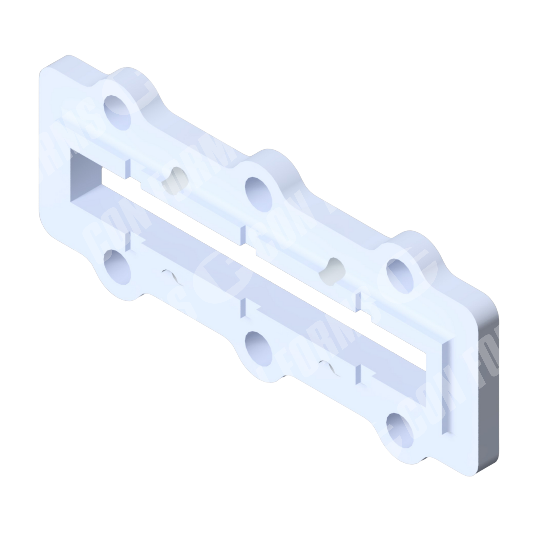 Pneumatic Shutoff Valve Part - Valve Seal Cover Plate | Boom Tip Shut-off Valve