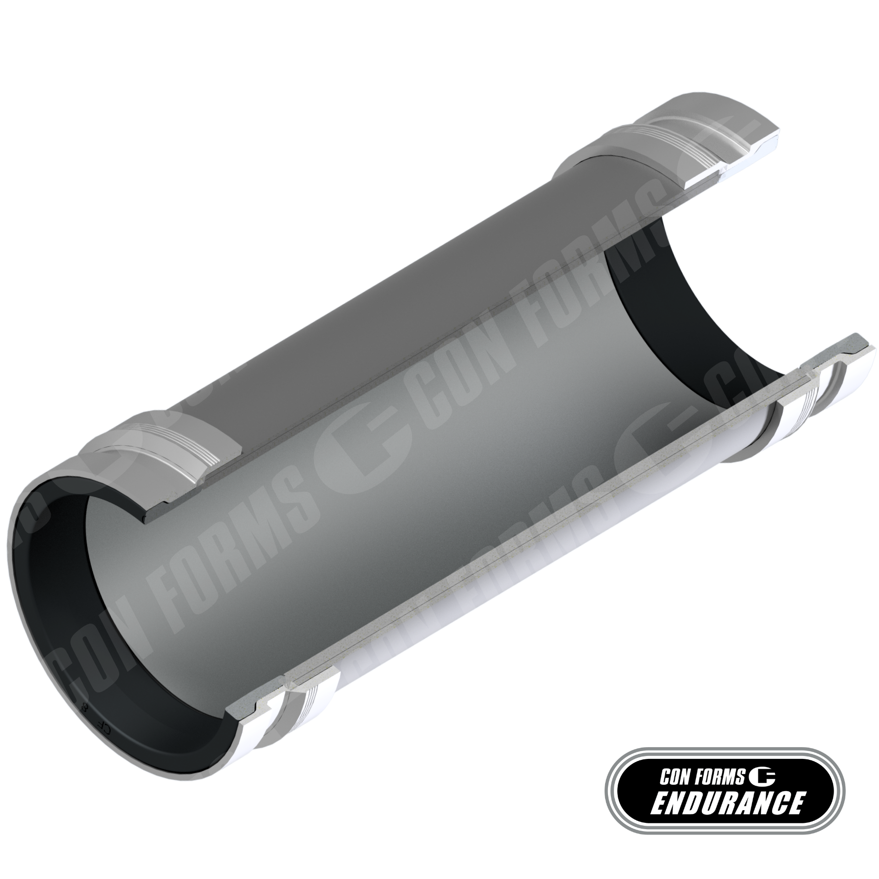 CCI-Lined Deck Pipe - Deck Pipe | ID: DN125/4.8" | OAL: 135.19" | WT:7.5mm + 3.0mm | Metric CCI - Image 2