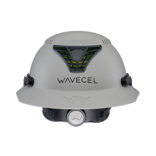 Safety Helmet - Wavecel T2 Max Vented Satety Helmet, Gray
